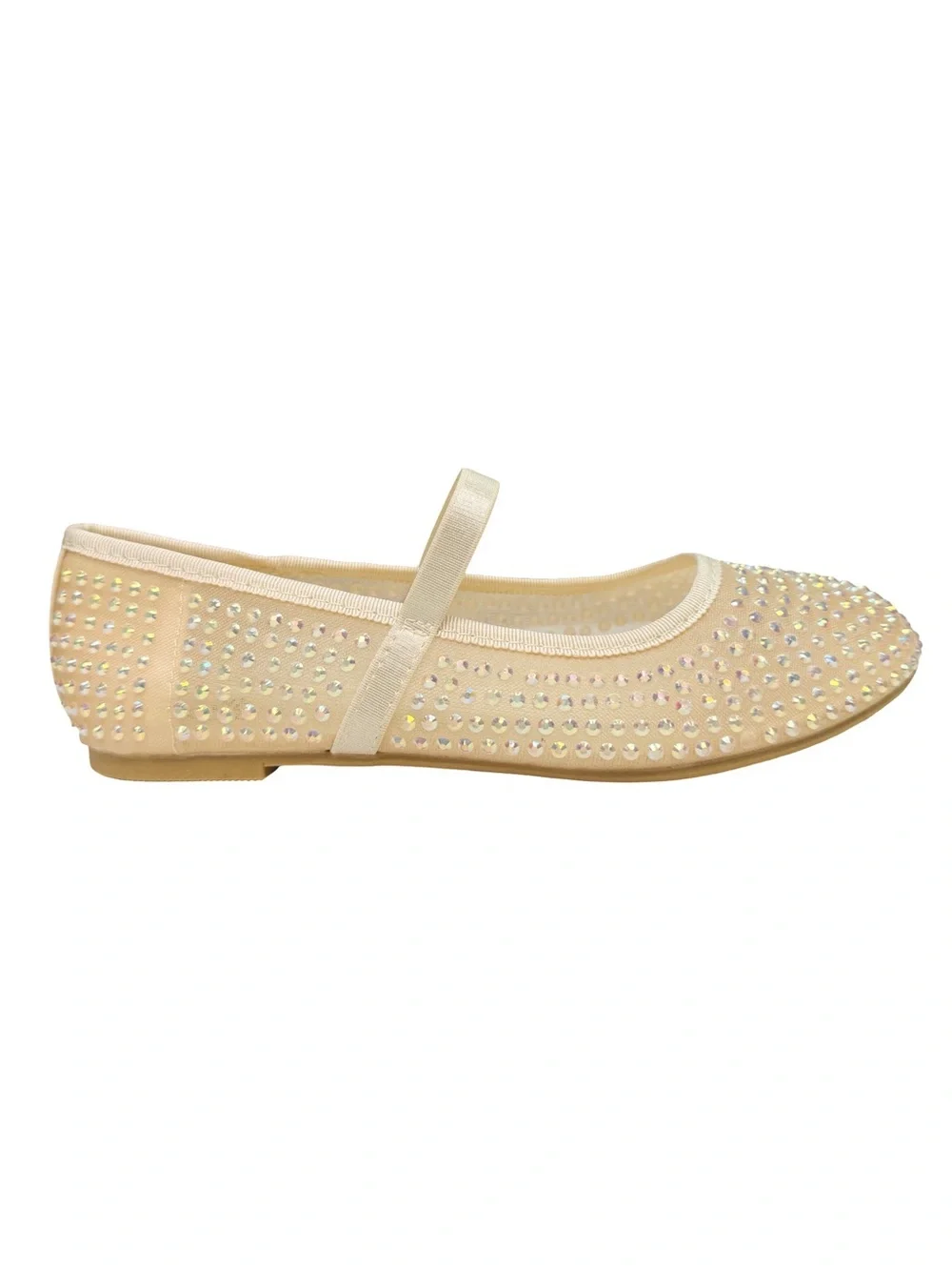 art class™ Faye Mesh Ballet Flats - Size 1 - Beige